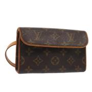 Pre-owned Canvas louis-vuitton-bags Louis Vuitton Vintage , Brown , Da...