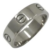 Pre-owned White Gold rings Cartier Vintage , Gray , Dames