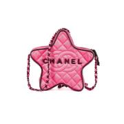 Pre-owned Canvas shoulder-bags Chanel Vintage , Pink , Dames