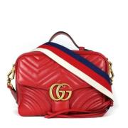 Pre-owned Leather gucci-bags Gucci Vintage , Red , Dames