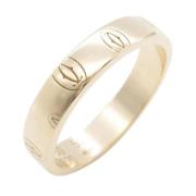 Pre-owned Rose Gold rings Cartier Vintage , Yellow , Dames