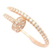 Pre-owned Metal rings Cartier Vintage , Pink , Dames