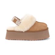 Gezellig Suède Pantoffel Sandaal UGG , Brown , Dames