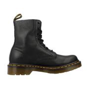 Klassieke Veterschoenen van Virginia Leer Dr. Martens , Black , Dames