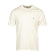 Jersey Back Goggle T-Shirt C.p. Company , White , Heren