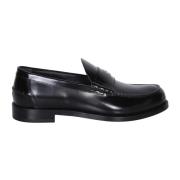 Zwarte Loafers Luxe Stijl Schoenen Givenchy , Black , Heren