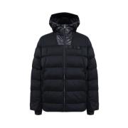 Challenger Puffer Jas met Capuchon On Running , Black , Heren