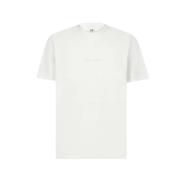 Heren 24/1 Jersey Logo T-Shirt C.p. Company , White , Heren