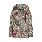 Multicolor Donsjas met Capuchon Etro , Multicolor , Dames