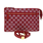 Pre-owned Canvas louis-vuitton-bags Louis Vuitton Vintage , Red , Dame...