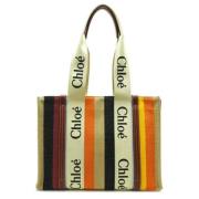 Pre-owned Canvas handbags Chloé Pre-owned , Multicolor , Dames