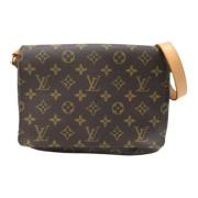 Pre-owned Canvas louis-vuitton-bags Louis Vuitton Vintage , Brown , Da...