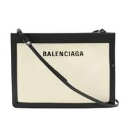 Pre-owned Canvas balenciaga-bags Balenciaga Vintage , Beige , Dames