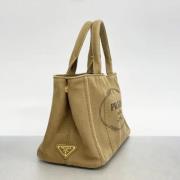 Pre-owned Canvas prada-bags Prada Vintage , Beige , Dames