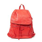 Pre-owned Leather balenciaga-bags Balenciaga Vintage , Red , Dames