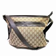 Pre-owned Canvas gucci-bags Gucci Vintage , Beige , Dames