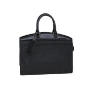 Pre-owned Leather louis-vuitton-bags Louis Vuitton Vintage , Black , D...