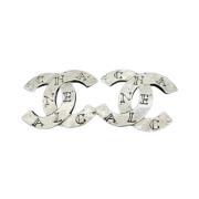 Pre-owned Metal chanel-jewelry Chanel Vintage , Gray , Dames