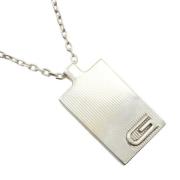 Pre-owned Silver necklaces Gucci Vintage , Gray , Dames