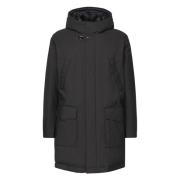 Zwarte Piuma Parka Jas Fay , Black , Heren