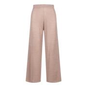 Stijlvolle Broek Maliparmi , Beige , Dames