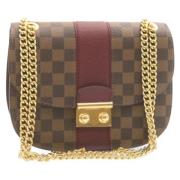 Pre-owned Canvas louis-vuitton-bags Louis Vuitton Vintage , Brown , Da...