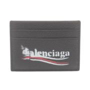 Pre-owned Leather wallets Balenciaga Vintage , Black , Dames