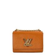 Pre-owned Leather louis-vuitton-bags Louis Vuitton Vintage , Brown , D...