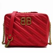 Pre-owned Leather balenciaga-bags Balenciaga Vintage , Red , Dames