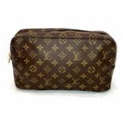 Pre-owned Canvas clutches Louis Vuitton Vintage , Brown , Dames