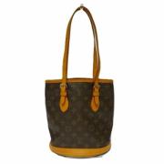 Pre-owned Fabric totes Louis Vuitton Vintage , Brown , Dames