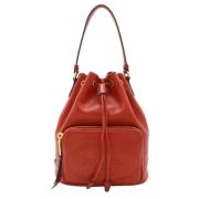 Pre-owned Leather prada-bags Prada Vintage , Red , Dames