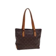 Pre-owned Canvas louis-vuitton-bags Louis Vuitton Vintage , Brown , Da...