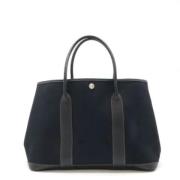 Pre-owned Leather handbags Hermès Vintage , Black , Dames