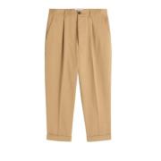 Modern Carrot Fit Pants Ami Paris , Beige , Heren