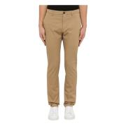 Regular Fit David Broek Department Five , Beige , Heren