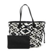 Pre-owned Canvas shoulder-bags Louis Vuitton Vintage , Black , Dames