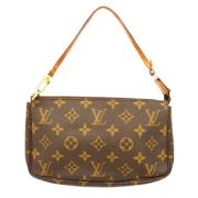 Pre-owned Canvas louis-vuitton-bags Louis Vuitton Vintage , Brown , Da...