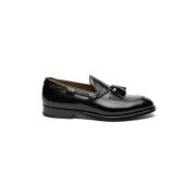 Tassel Loafers Schoenen Doucal's , Black , Heren