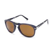 Po0714 121733 Sunglasses Persol , Blue , Heren