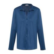 Shirt Grand Central Hanro , Blue , Dames