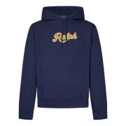 Blauwe Sweater met Logopatch Polo Ralph Lauren , Blue , Heren