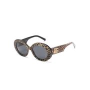 Dg4448 316387 Sunglasses Dolce & Gabbana , Black , Dames