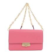 Pre-owned Leather shoulder-bags Michael Kors Pre-owned , Pink , Dames