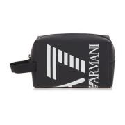 Zwart Maxi Logo Beauty Unisex Emporio Armani EA7 , Black , Unisex