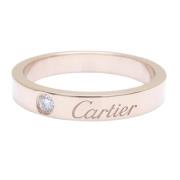 Pre-owned Metal rings Cartier Vintage , Pink , Dames