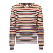 Gestreept gebreide kleding voor vrouwen Aw24 PS By Paul Smith , Multic...