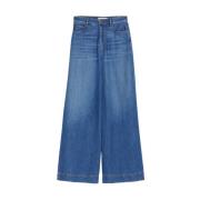 Vega Broek Max Mara , Blue , Dames