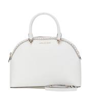 Pre-owned Leather handbags Michael Kors Pre-owned , White , Dames