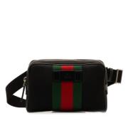 Pre-owned Canvas gucci-bags Gucci Vintage , Black , Dames